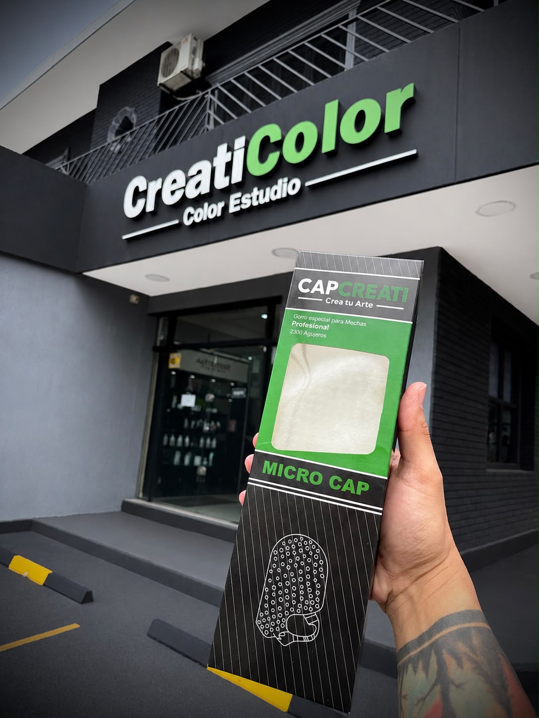 Gorro de Silicona para Mechas CapCreati Micro Cap – 2300 Agujeros